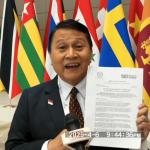 Ketua BKSAP DPR RI, Mardani Ali Sera, menyampaikan sejumlah hasil forum IPU ke-150 di Uzbekistan. (Foto: TVR Parlemen)