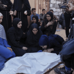 Gempuran Israel di Gaza, Palestina selama 48 jam mengakibatkan lebih dari 90 orang tewas. (Foto: SS Arab News/AP)