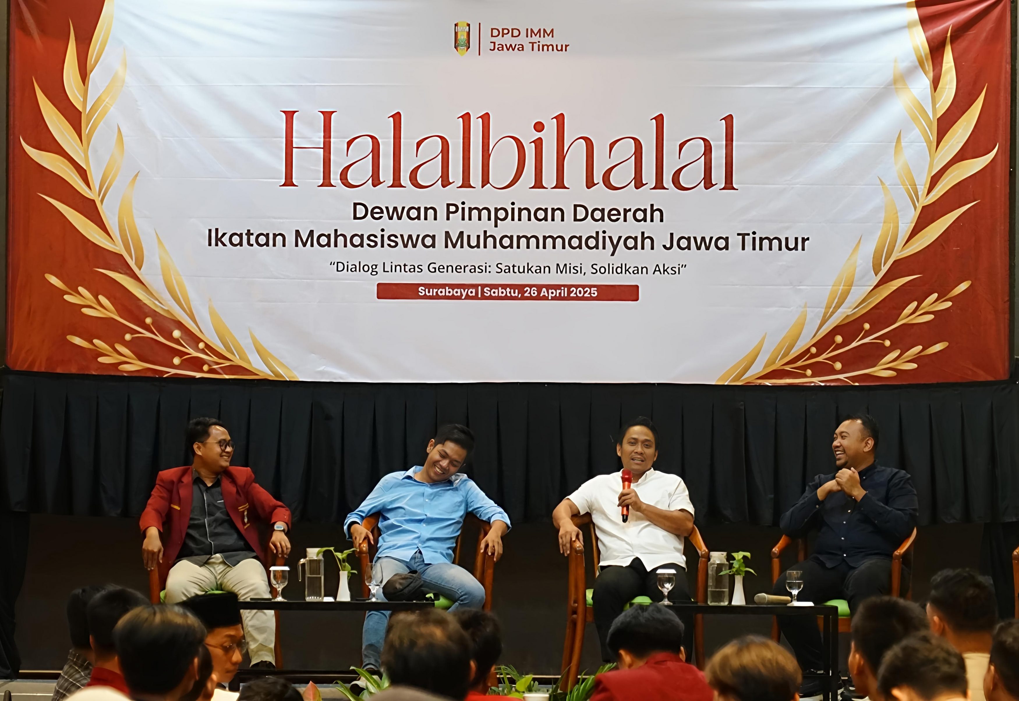 Dari kiri: Devi Kurniawan, Andreas Susanto, Abdul Musawir Yahya, dan M M Firdaus Su'udi. (Foto: IST)
