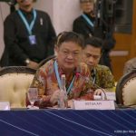 Ketua Umum API, Jemmy Kartiwa Sastraatmadja, saat Sarasehan Ekonomi, Selasa (8/4/2025). (Foto: Tangkapan layar/ Zaki)