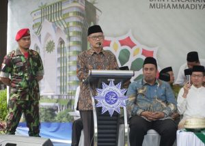 Syawalan Keren Muhammadiyah Sulsel: Silaturahmi Plus Groundbreaking Gedung 13 Lantai