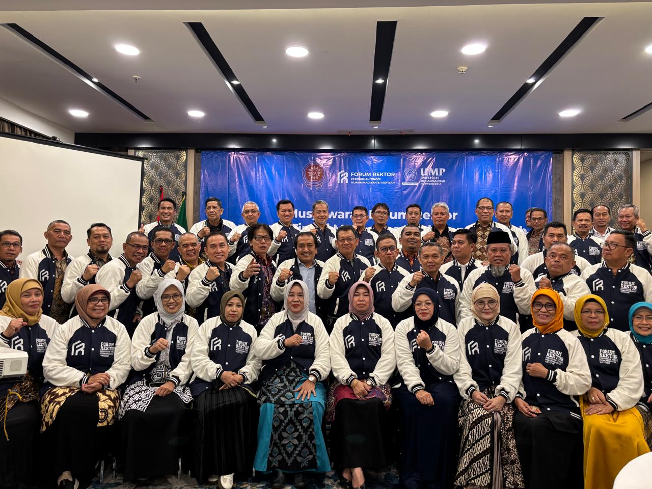 Musyawarah Forum Rektor Perguruan Tinggi Muhammadiyah-Aisyiyah. (Foto: Dinar UMJ)