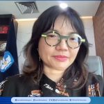 Wamendiktisaintek Prof Stella Christie, saat sosialisasi dan peluncuran Beasiswa Garuda secara daring, Senin (21/4/2025). (Foto: Tangkapan layar/ Ubay NA)