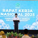 Menag RI Nasaruddin Umar dalam Rakernas BP4 di Jakarta, Selasa (22/4/2025). (Foto: Kemenag RI)