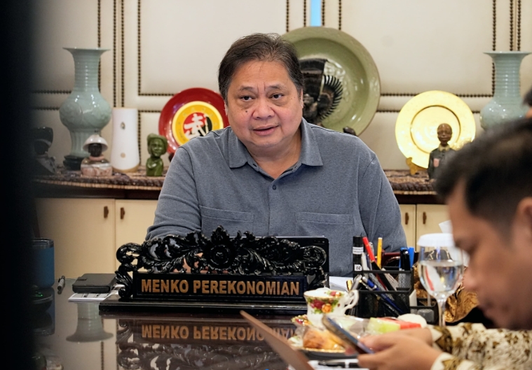 Menko Bidang Perekonomian RI, Airlangga Hartarto. (Foto: IST)
