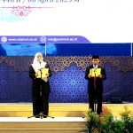 Empar Wakil Rektor Unismuh Makassar periode 2024-2028, yang dilantik pada Selasa (8/4/2025). (Foto: Tangkapan layar/ Ubay NA)