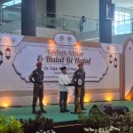 Wamendikdasmen RI, Fajar Riza Ul Haq, saat menghadiri Tabligh Akbar dan Halal Bihalal PDM Kediri, Ahad (27/4/2025). (Foto: Muhammadiyah)