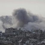 Serangan Israel ke Gaza Utara, Jumat (16/5/2025) waktu setempat. (Foto: The Guardian)