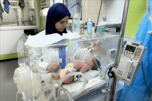 14.000 bayi di Gaza terancam. (Foto: Anadolu Ajansi)