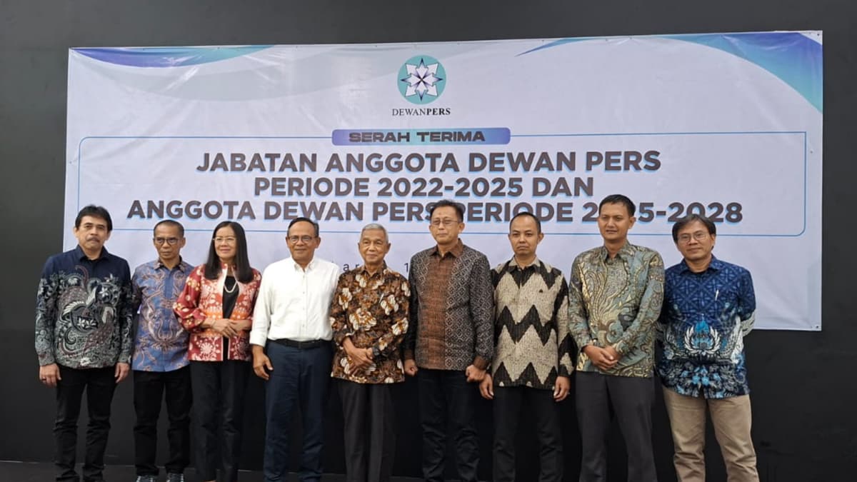 Struktur Kepengurusan Lengkap Dewan Pers Periode 2025-2028, Komaruddin Hidayat Jadi Ketua