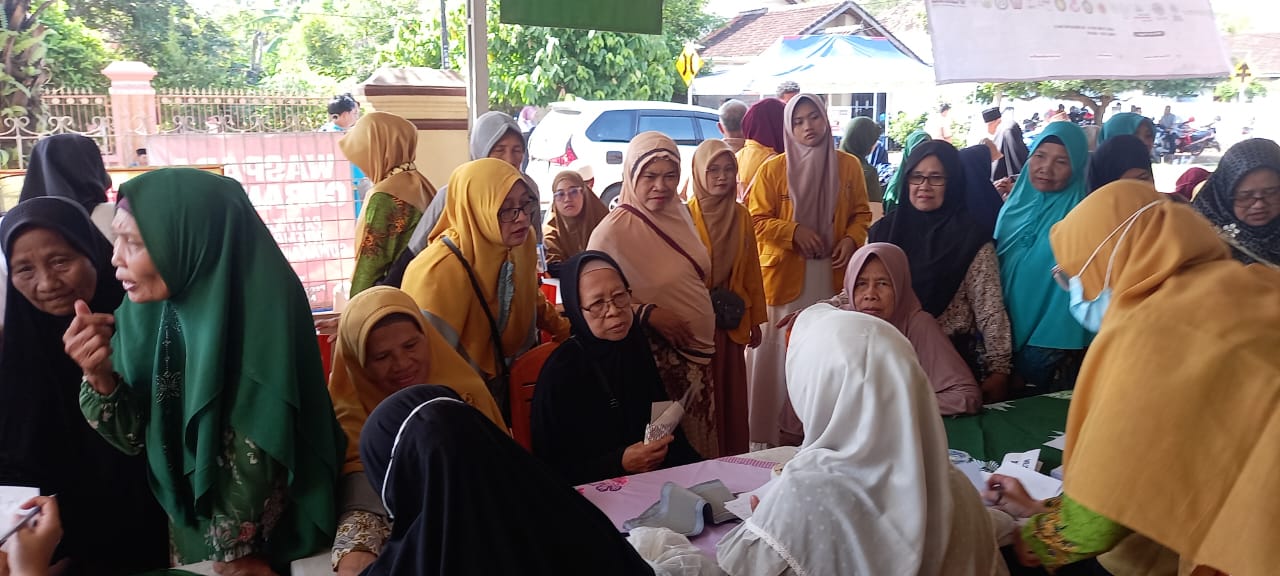 Bakti Sosial Kesehatan Gratis sekaligus Kajian Dhuha yang digelar PCM Metro Selatan, Ahad (4/5/2025). (Foto: IST)