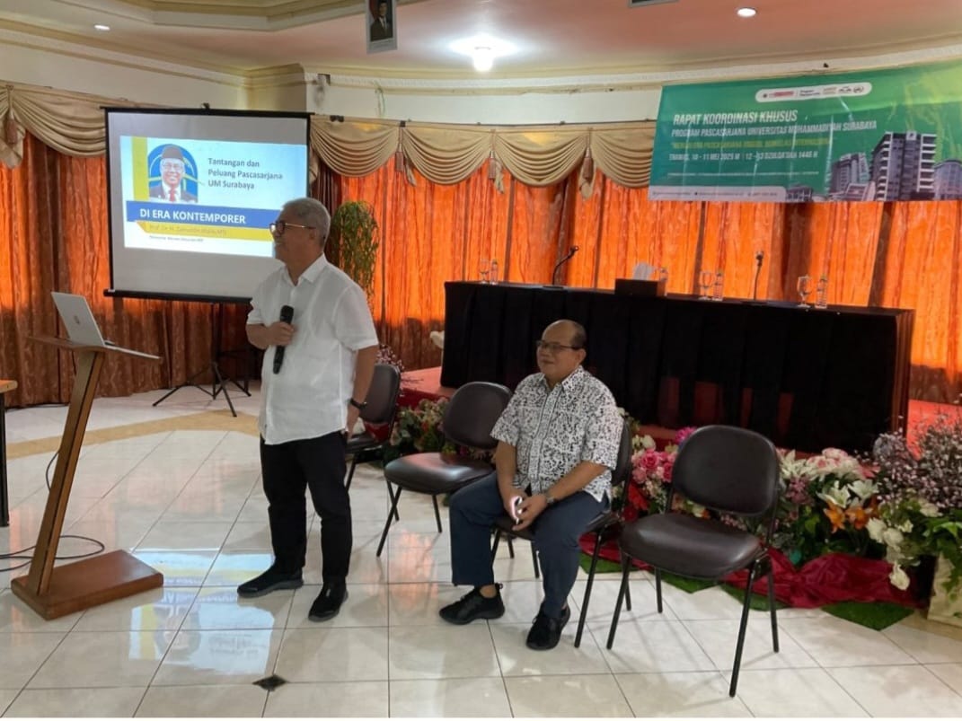 Jadi Pembicara di Pascasarjana UM Surabaya, Zainuddin Maliki Soroti Krisis Keilmuan di Era Post-Truth