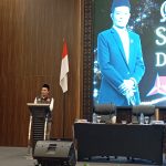 Ketua Komisi A DPRD Jatim, Dedi Irwansa, memberikan sambutan dalam Resepsi Milad ke-93 Pemuda Muhammadiyah di Fave Hotel Sidoarjo, Sabtu (3/5/2025). (Foto: Ubay NA)