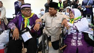 Prabowo Lepas Jemaah Haji, Sampaikan Rencana Perkampungan Indonesia di Arab Saudi