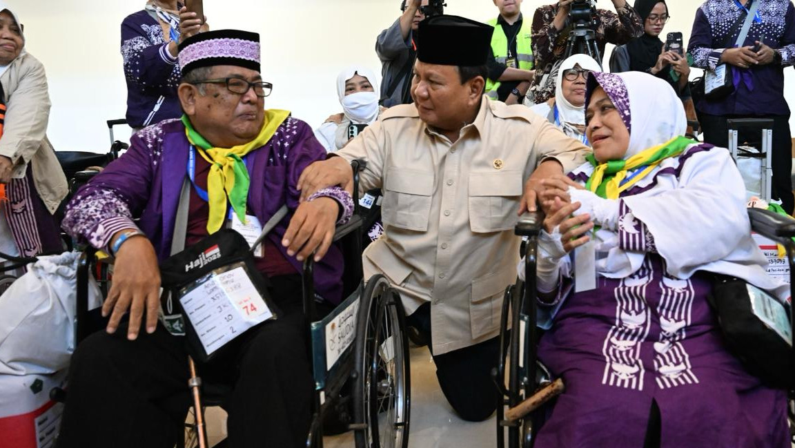Prabowo Lepas Jemaah Haji, Sampaikan Rencana Perkampungan Indonesia di Arab Saudi
