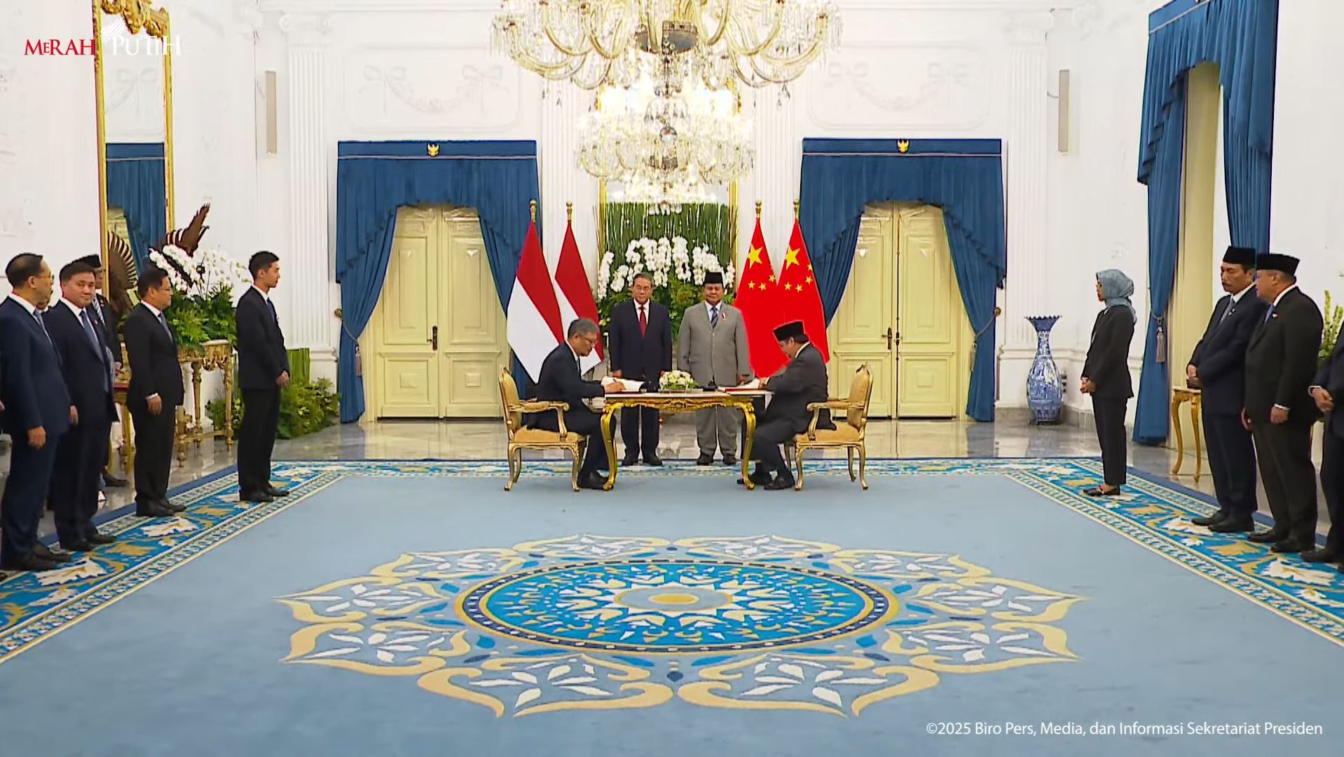 Teken MoU Sejumlah Bidang, Prabowo Yakin Kerja Sama Indonesia-China Bawa Kedamaian Kawasan