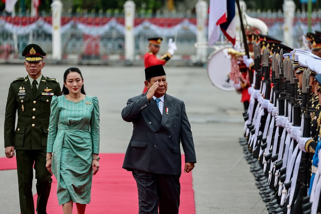 Indonesia – Thailand Makin Akrab, Prabowo dan Paetongtarn Sepakat Perluas Kerja Sama