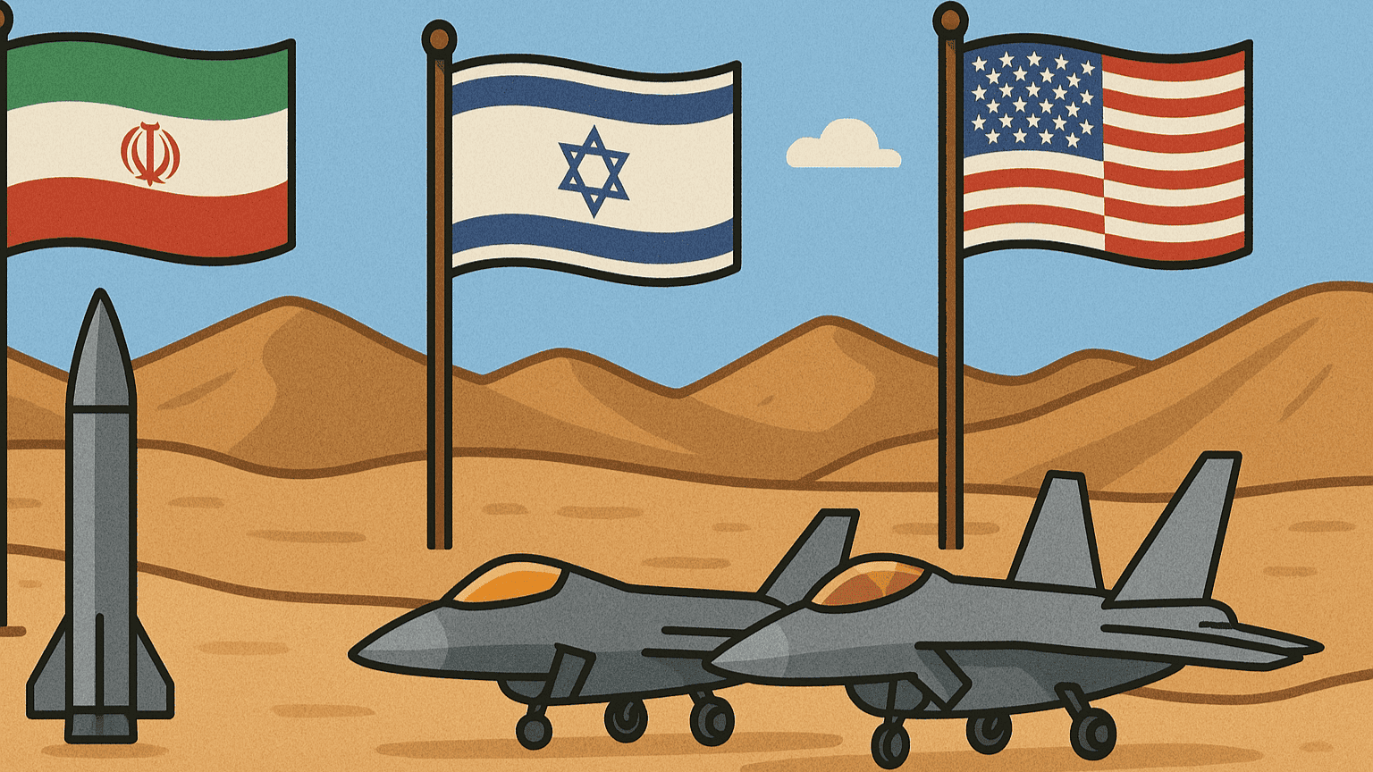 Kesalahan Perhitungan dalam Perang Israel – Iran, Mengancam Masa Depan Amerika dan Eropa