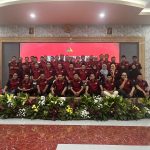 Para pengurus Fokal IMM Jatim yang baru saja dikukuhkan. (Foto: Dok. Panitia)
