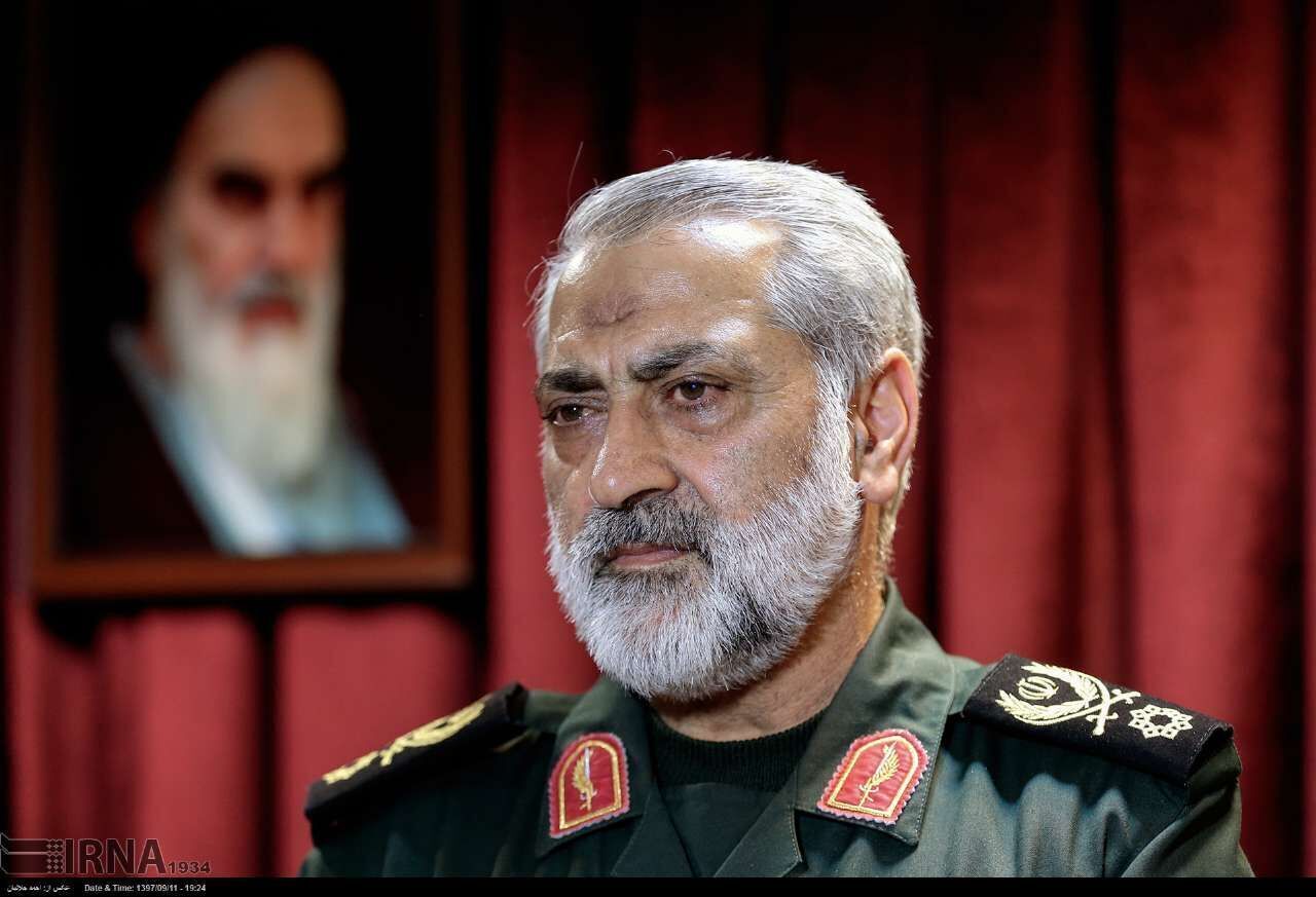 Jubir Angkatan Bersenjata Iran, Brigadir Jenderal Abolfazl Shekarchi. (Foto: IRNA)