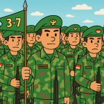 Batalion Teritorial Pembangunan TNI AD. (Ilustrasi: Ubay NA)
