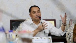 Waspada Covid-19, Eri Cahyadi: “Ayo Jaga Surabaya Bareng”