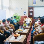 Ketua DPRD Lampung Tengah, Febriyantoni, menerima audiensi PDPM Lampung Tengah di kantornya, Rabu (25/6/2025). (Foto: Dok. /IST)