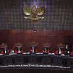 Sidang pembacaan putusan, Mahkamah Konstitusi memutuskan Pemilu nasional dan lokal bakal diselenggarakan terpisah mulai tahun 2029 mendatang. (Foto: MKRI)