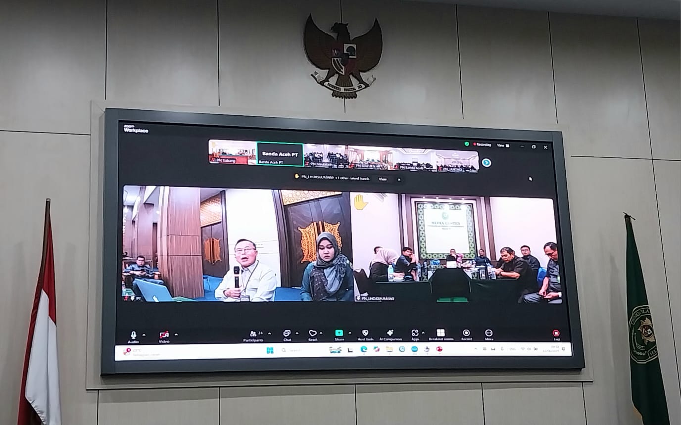 PT Banda Aceh: Hakim dan Aparatur Pengadilan Harus Jadi Teladan, Disiplin, dan Berintegritas