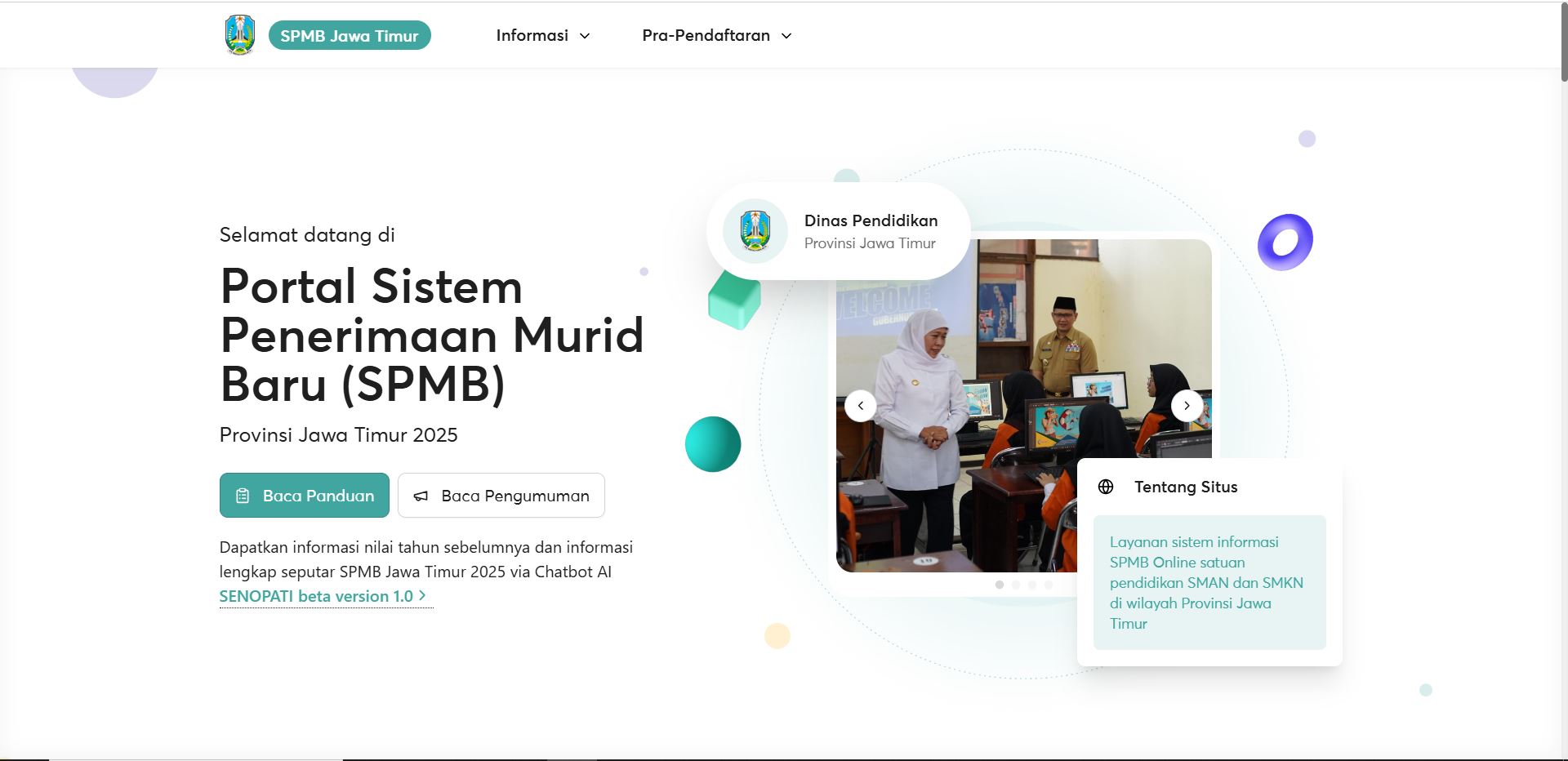 Pengambilan PIN untuk SPMB SMA/SMK di Jatim Dibuka Hari Ini, Segera Siapkan Dokumennya!