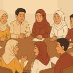 Anggota organisasi sedang melaksanakan rapat. (Ilustrasi: Ubay NA/ IST)