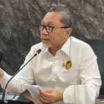 Menko Bidang Pangan, Zulkifli Hasan (Zulhas), saat memimpin Rakortas di Kantor Kemenko Pangan, Kamis (12/6/2025). (Foto: Tangkapan layar/ Ubay NA)