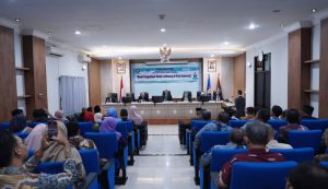 Suasan Ujian Disertasi Terbuka Agung Budi Margono di Universitas Diponegoro. (Foto: Dok. Pribadi)