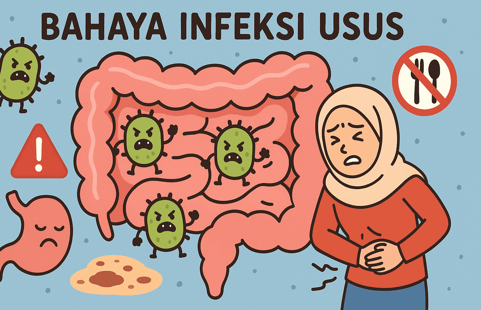 Jangan Remehkan Bahaya Infeksi Usus