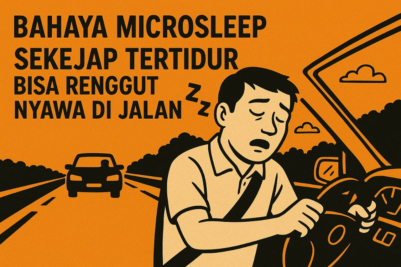 Bahaya Microsleep: Sekejap Tertidur Bisa Renggut Nyawa di Jalan