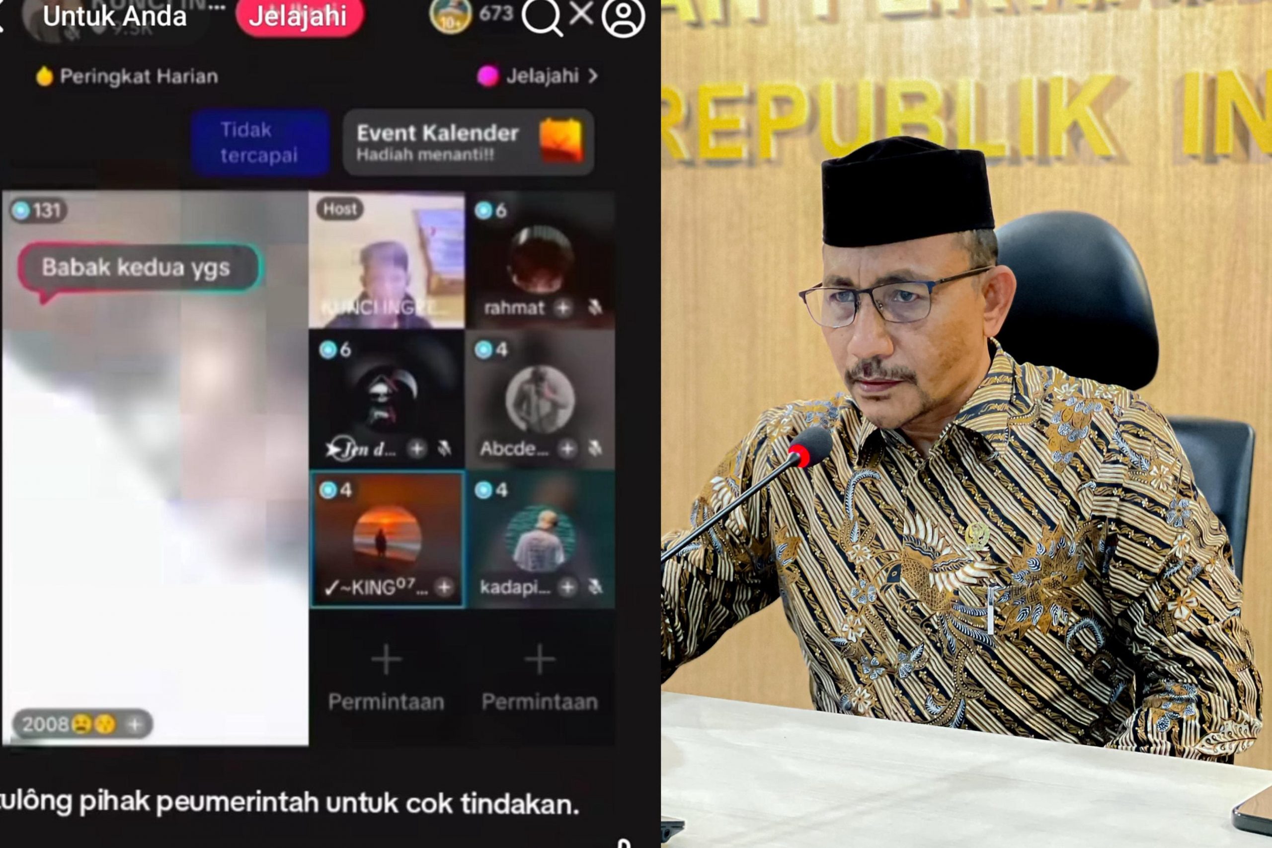 Geram Aksi Live TikTok Menjurus Pornoaksi, Haji Uma: Mencoreng Syariat Islam di Aceh