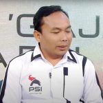 Jubir DPP PSI, Ali Muthohirin, dalam program Jatim Gaspol bertajuk 'Politik Gajah Ala PSI', dikutip dari kanal YouTube JTV Rek, Kamis (24/7/2025). (Foto: Tangkapan layar)