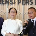 Wakil Ketua DPR RI, Sufmi Dasco Ahmad (paling kanan), mendorong pemerintah melakukan operasi militer selain perang untuk membebaskan WNI yang ditahan di Myanmar, jika jalur diplomasi melalui Kementerian Luar Negeri menemui jalan buntu. (Foto: Tangkapan layar)