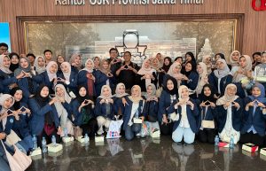 Perdalam Literasi Keuangan, Prodi Akuntansi UMG Kunjungi OJK Jatim