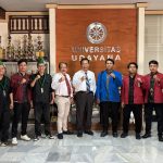 Para pimpinan Unud dan perwakilan PMU usai melakukan audiensi. Pihak kampus berencana bakal membangun fasilitas ibadah bagi umat Islam, bahkan juga semua agama di lingkungan kampus Unud. (Foto: Dok. Unud)