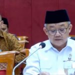Mendikdasmen Abdul Mu'ti saat rapat kerja bersama Komisi X DPR RI, Kamis (10/7/2025). (Foto: Tangkapan layar tvr parlemen)