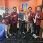 Presiden KSPI Said Iqbal (tengah, kemeja abu-abu), bersama jajaran DPP IMM. (Foto: Dok. IMM)