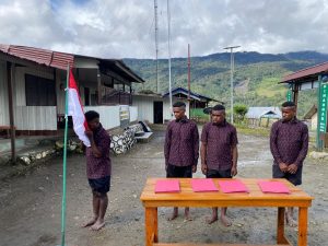 Empat Anggota KKB Sinak Kembali ke Pangkuan NKRI