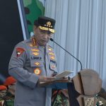 Kapolri Jenderal Listyo Sigit Prabowo menghadiri Apel Akbar KOKAM di Stadion Tridadi Sleman, Yogyakarta, Ahad (20/7/2025). (Foto: Ubay NA/ IST)