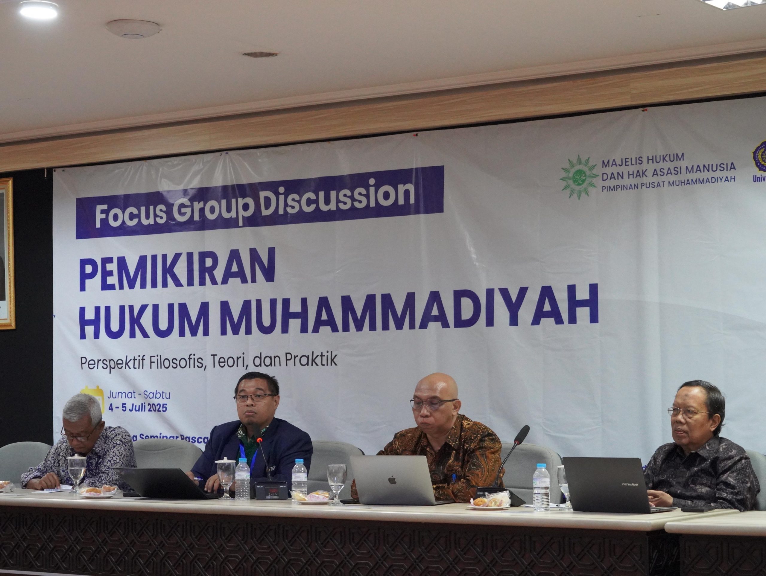 MHH PP Muhammadiyah Gelar FGD: Bahas Arah dan Tantangan Pemikiran Hukum