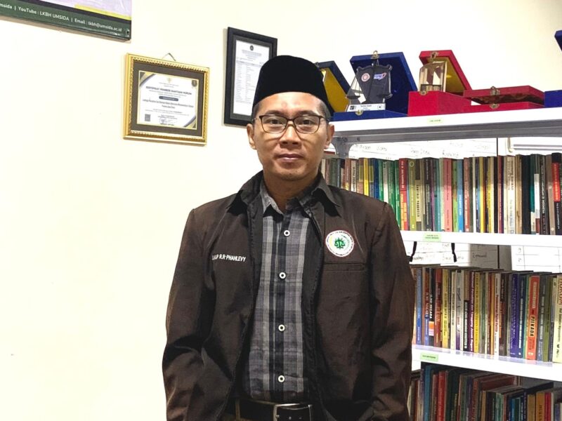 Pakar Hukum Tata Negara Universitas Muhammadiyah Sidoarjo (Umsida), Dr Rifqi Ridlo Phahlevy SH MH. (Foto: Humas)