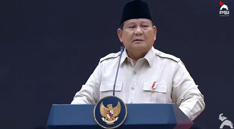 “PSI Masih Kecil, kok di Kabinet Banyak Sekali”: Sindiran Hangat Prabowo di Kongres PSI
