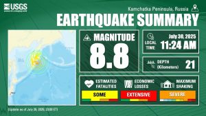 Gempa M 8,8 Guncang Rusia Picu Peringatan Tsunami Lintas Negara, BNPB Minta Warga di 5 Provinsi Segera Jauhi Pantai
