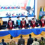 Wisuda ke-45 Umsida di Auditorium KH Ahmad Dahlan Kampus I, Sabtu (26/7/2025). (Foto: Humas Umsida)