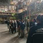 Mahasiswa Teknik Industri UMLA melihat langsung proses produksi di PG Madukismo Yogyakarta. (Foto: Dok. Panitia)